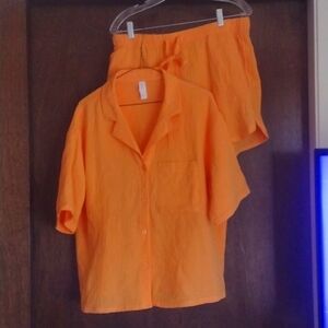 Summer Gauze short set